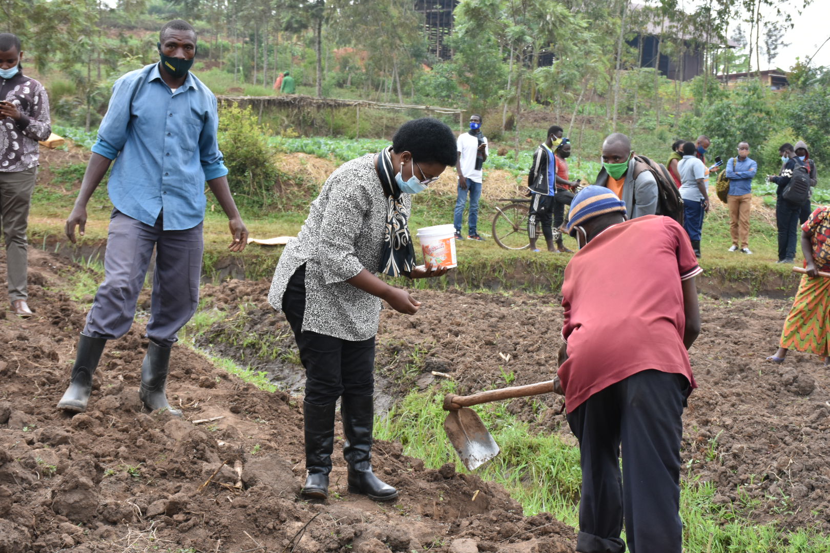 Abahinga mu gishanga cya Rwabagenzi biyemeje kuzamura umusaruro