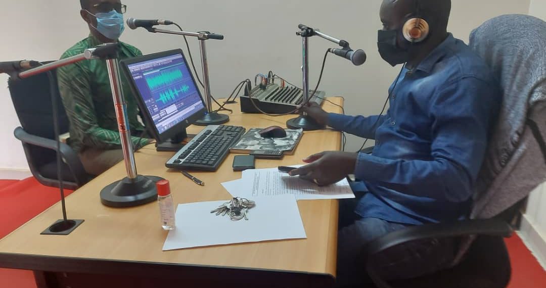 Meya Mutabazi Richard ubwo yari mu kiganiro kuri Radio Izuba ku wa kabiri mugitondo.