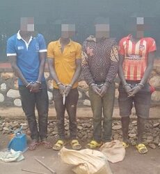 Gatsibo: Abagabo bane bafatiwe mu cyuho bacukura amabuye y’agaciro 