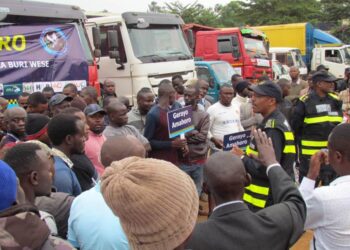 Bugesera: Abatwara amakamyo basabwe kwirinda kugira uruhare mu mpanuka 