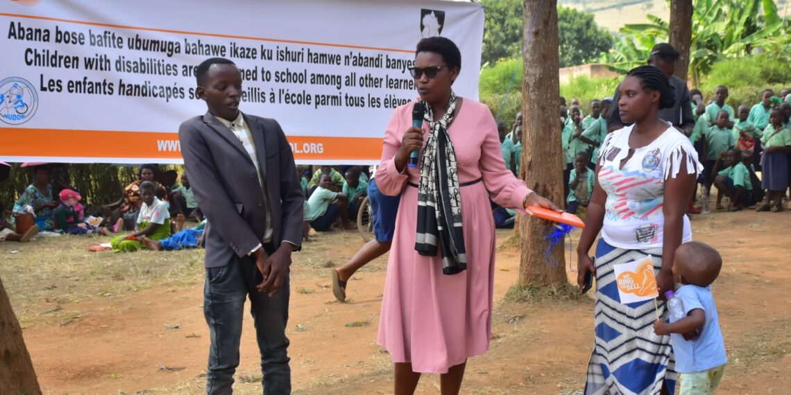Mbabazi Jane yasabye ababyeyi kugaragaza abana bafite ubumuga bagafashwa