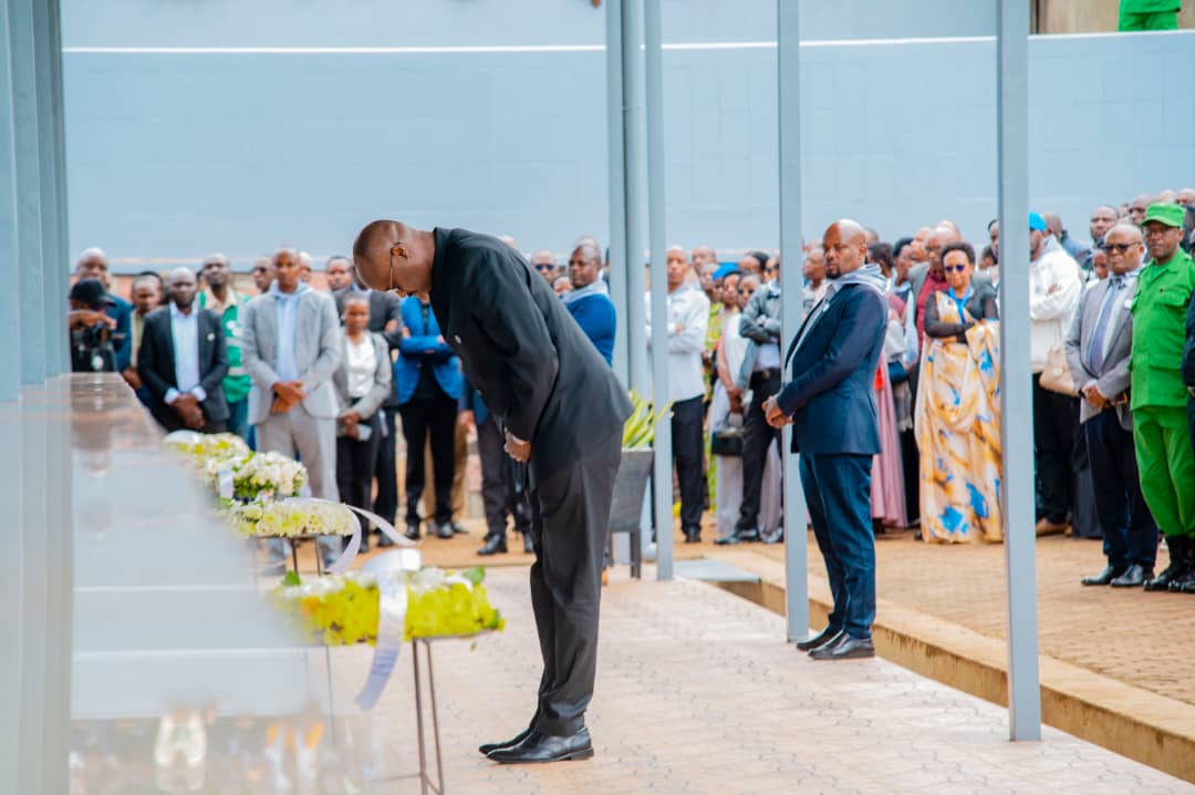 Imibiri ine y’abazize Jenoside yashyinguwe mu cyubahiro i Nyarubuye ...