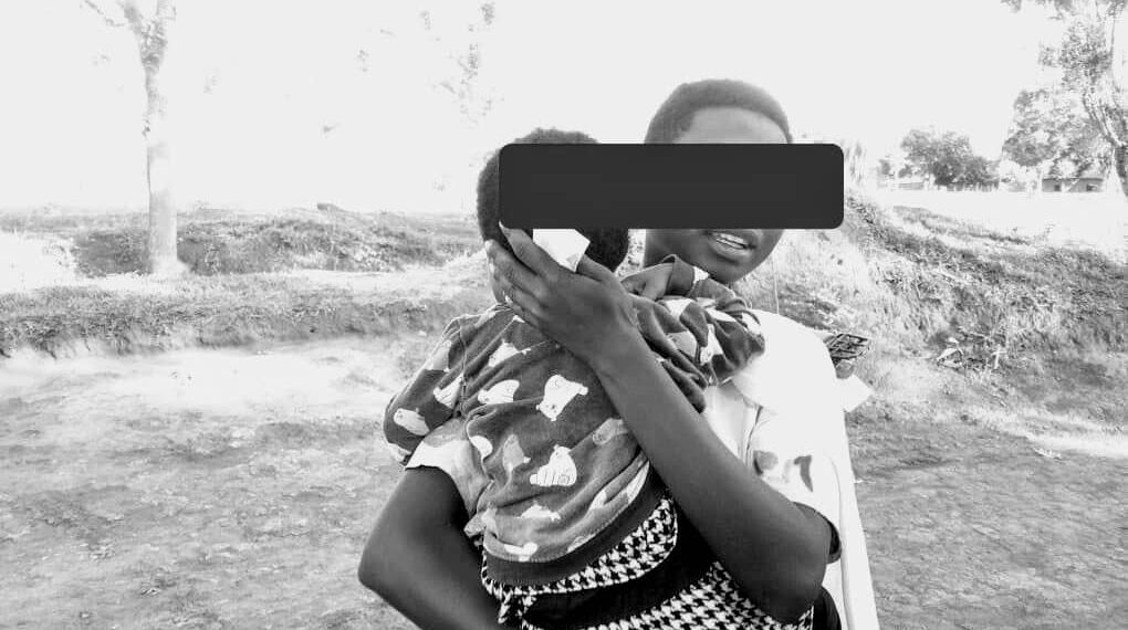Umwe mu bangavu watewe inda akabyara ari munsi y'imyaka 18 mu Karere ka Ngoma Ngoma(Ifoto: Manzi A.)