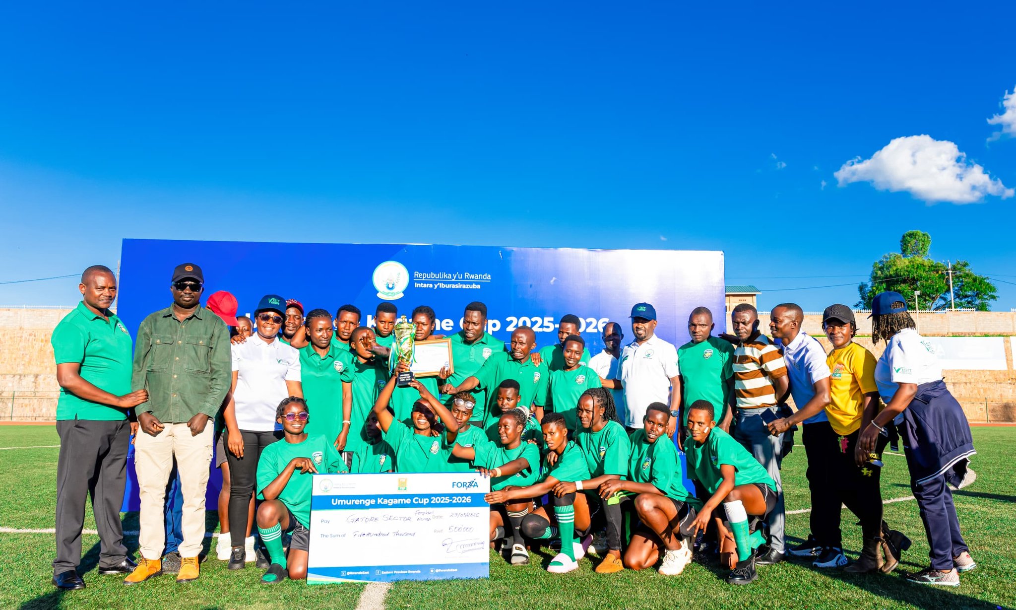 Imirenge ya Kigarama na Gatore yegukanye Umurenge Kagame Cup 2026 mu ...