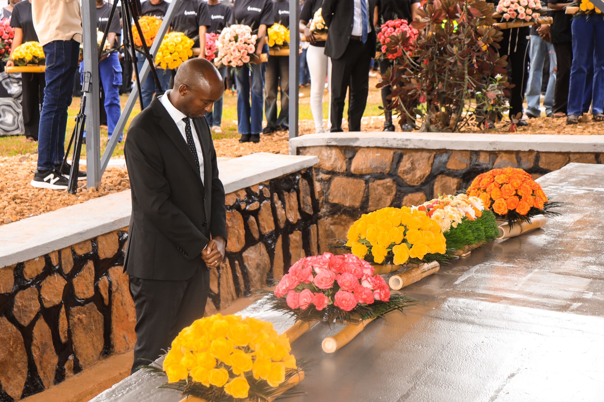 Rwamagana: Hashyinguwe mu cyubahiro imibiri yabonetse y’abishwe muri ...
