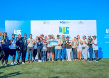 Akarere ka Ngoma kegukanye igikombe cya Volleyball mu bagore mu Umurenge Kagame Cup