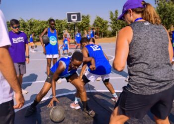 Bugesera: ACU Women’s Basketball Team mu rugendo rwo kwigisha abato umukino w’intoki