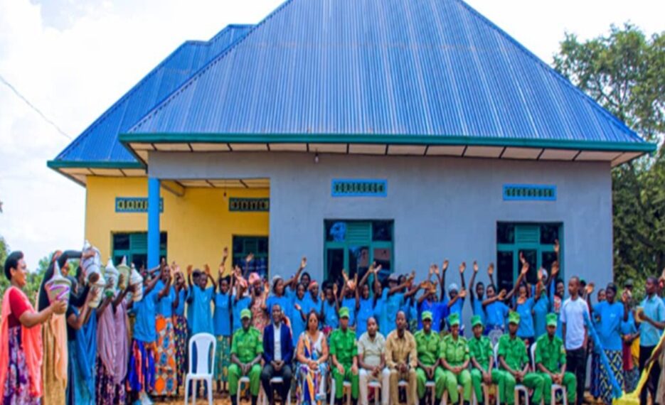 Imwe mu nzu 14 zubakiye aba DASSO mu Karere ka Ngoma ubwo yatahwaga ku mugaragaro