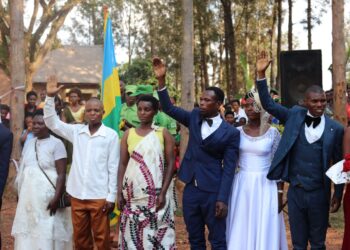 Rwamagana: Imiryango 44 yiyemeje kubana mu buryo bwemewe n’amategeko